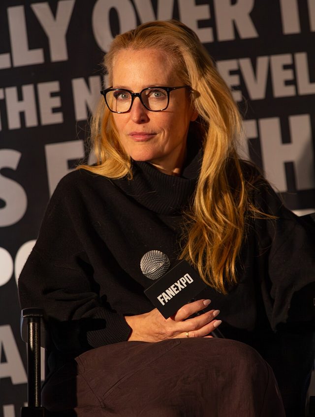 Gillian Anderson, who plays Dana Scully